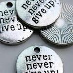10 Never Give Up Charms